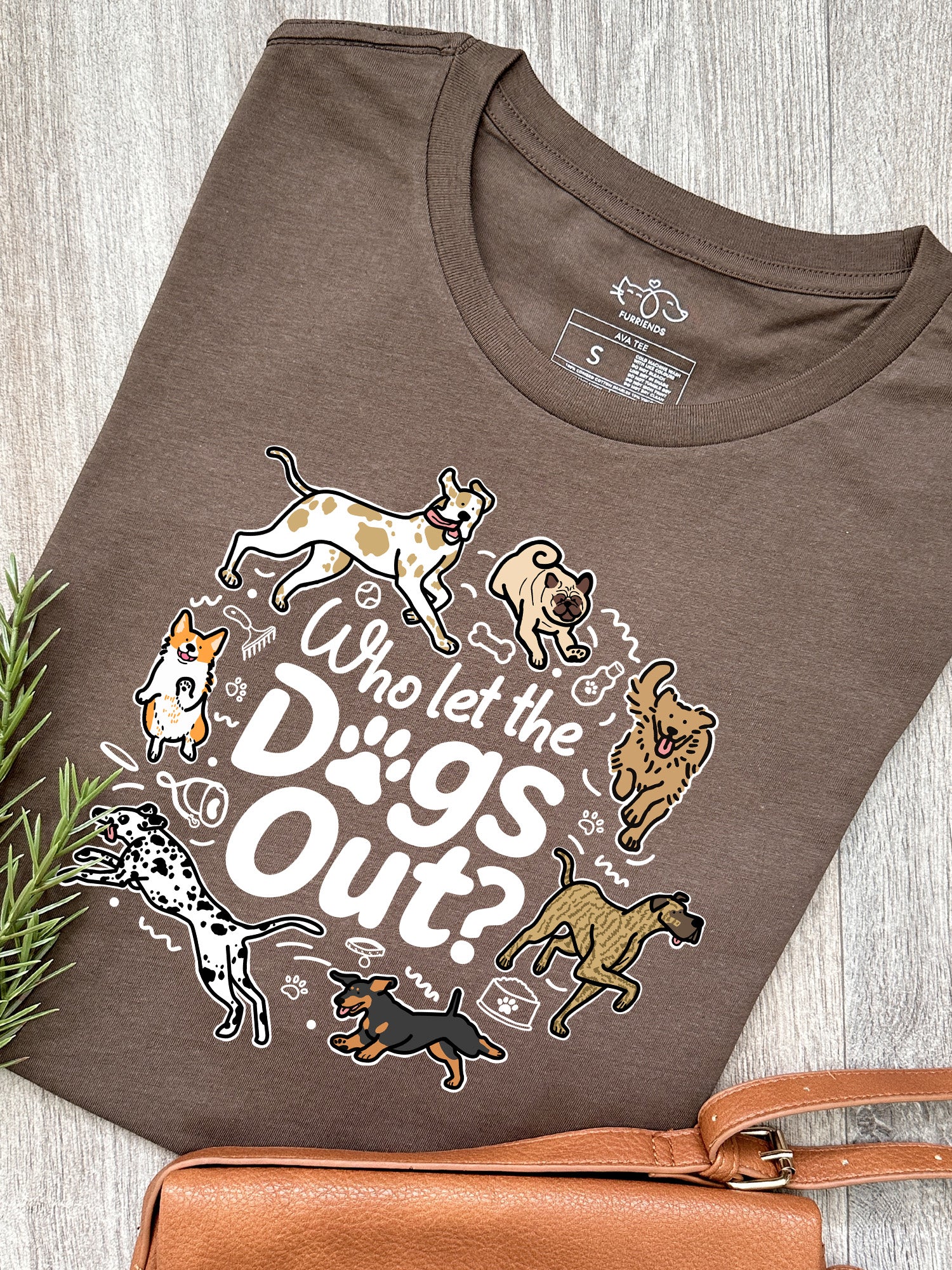 Who Let The Dogs Out? Ava Women's Regular Fit Tee
