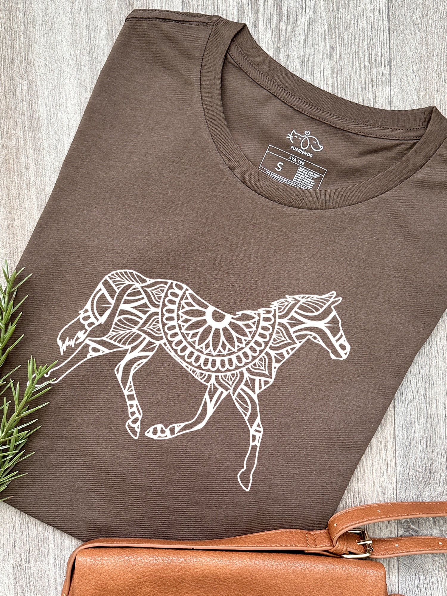 Horse Mandala Ava Women's Regular Fit Tee
