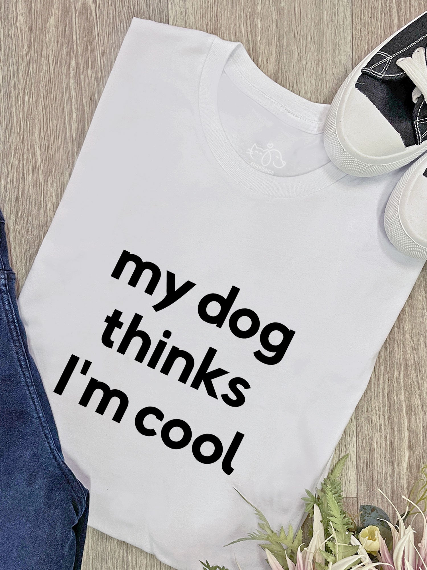 My Dog Thinks I'm Cool Ava Women's Regular Fit Tee