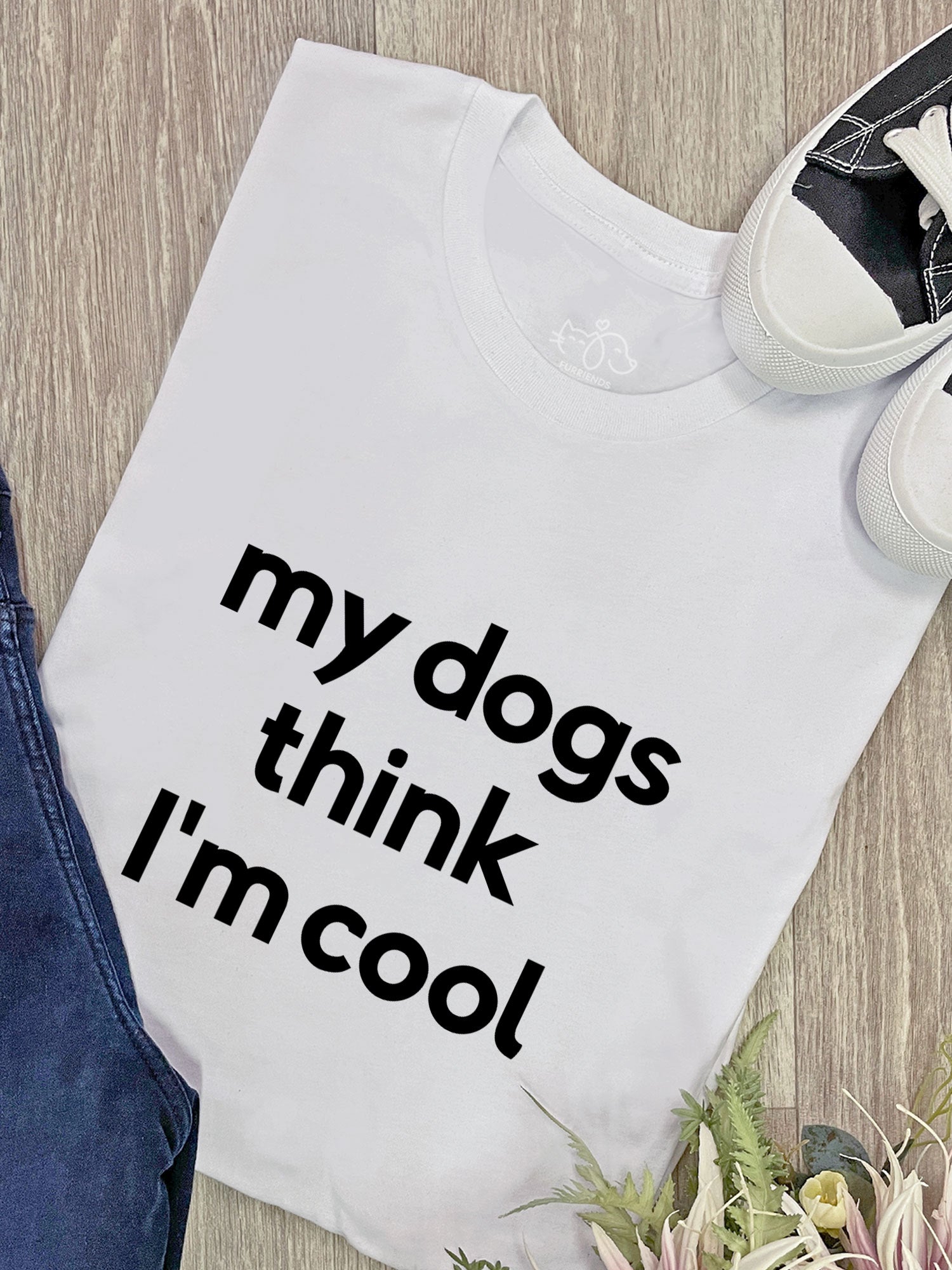 My Dog Thinks I'm Cool Ava Women's Regular Fit Tee