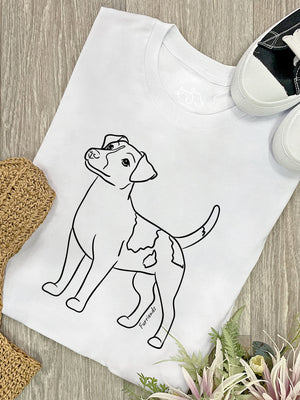 Jack Russell Terrier (Smooth Coat) Ava Women's Regular Fit Tee