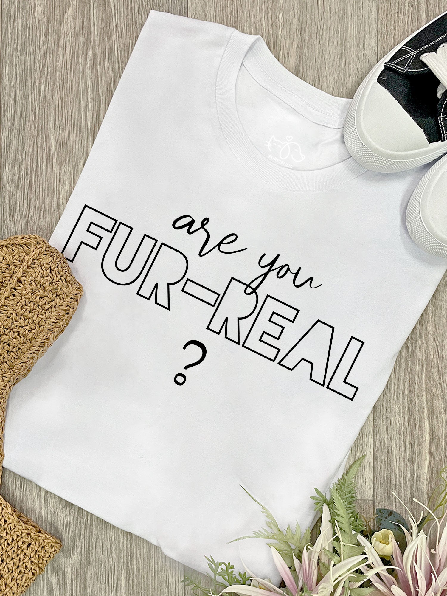 Are You Fur-Real? Ava Women's Regular Fit Tee