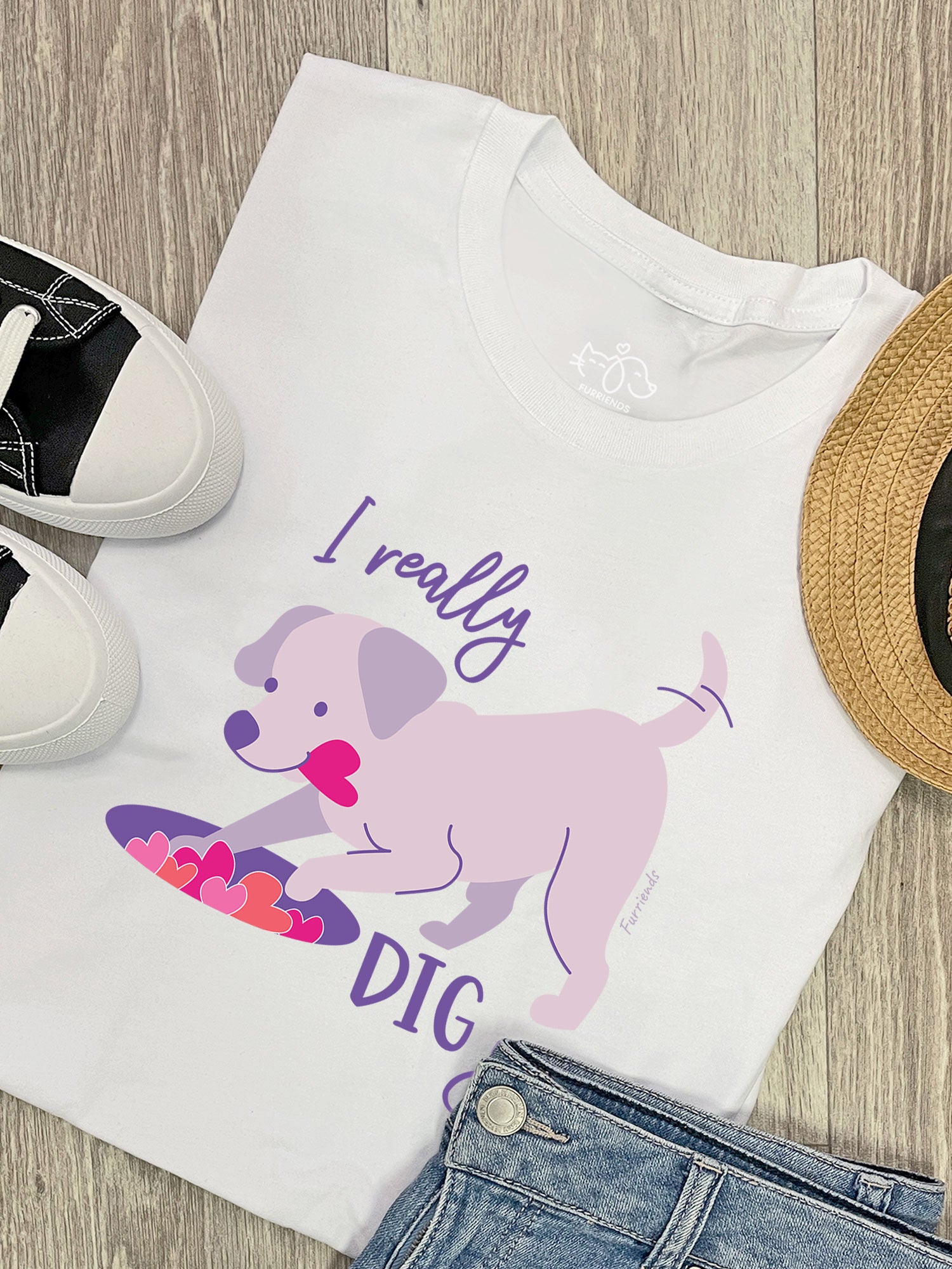 I Really Dig You Ava Women's Regular Fit Tee