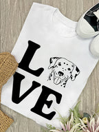 Breed LOVE Ava Women's Regular Fit Tee (Customisable)