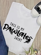 This Is My Pawlates Shirt Ava Women's Regular Fit Tee