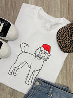 Poodle Christmas Edition Ava Women's Regular Fit Tee