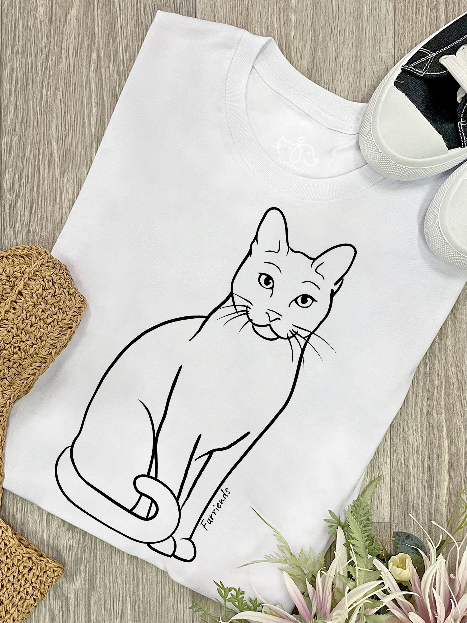 Russian Blue Ava Women's Regular Fit Tee