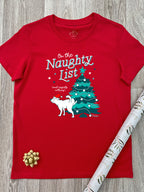 On The Naughty List - Dog Ava Women's Regular Fit Tee