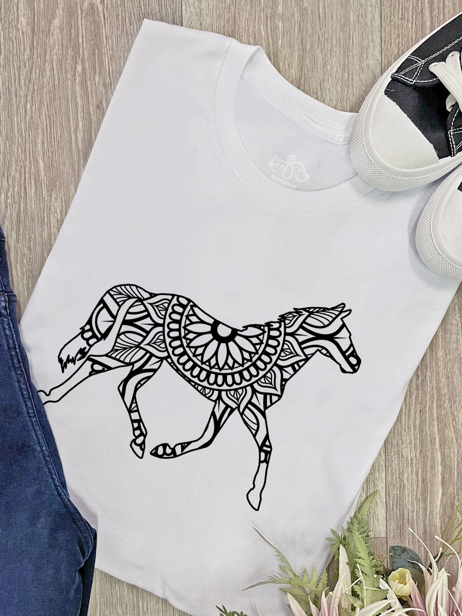 Horse Mandala Ava Women's Regular Fit Tee