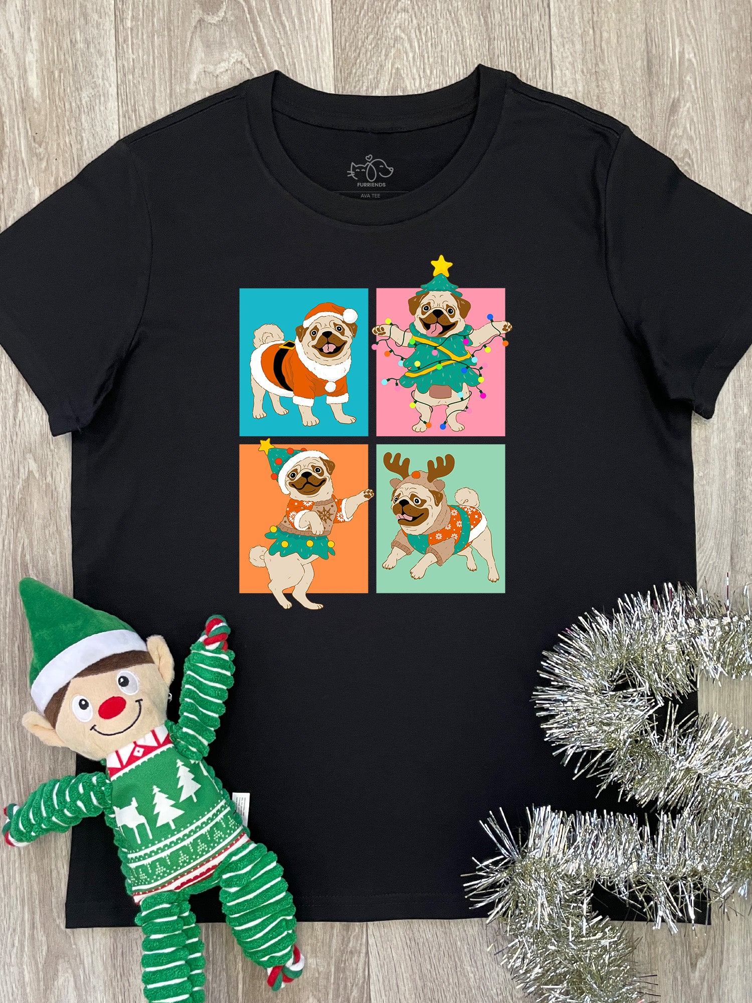 Pugmas Ava Women's Regular Fit Tee