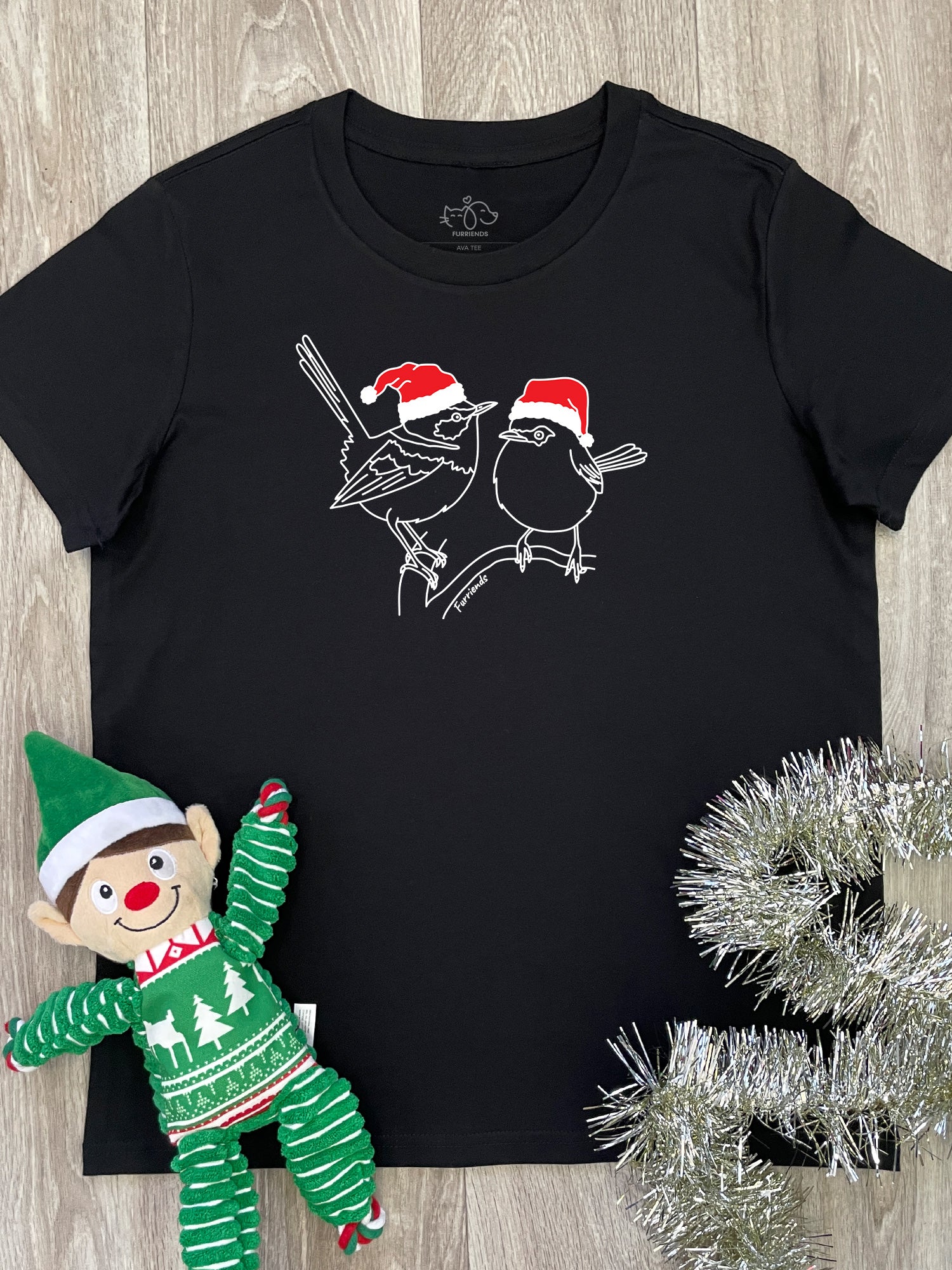 Superb Fairy Wren Christmas Edition Ava Women's Regular Fit Tee