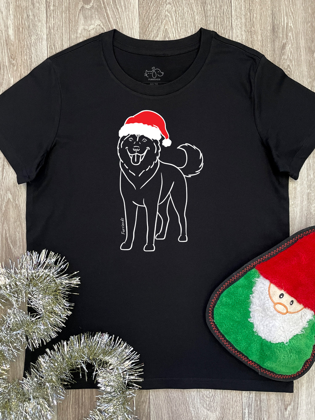 Husky Christmas Edition Ava Women's Regular Fit Tee