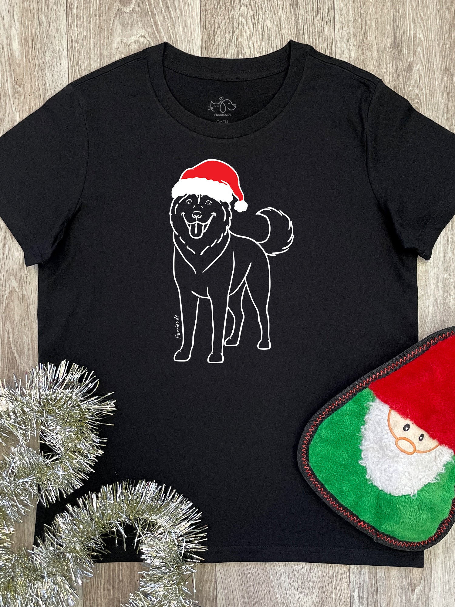 Husky Christmas Edition Ava Women's Regular Fit Tee
