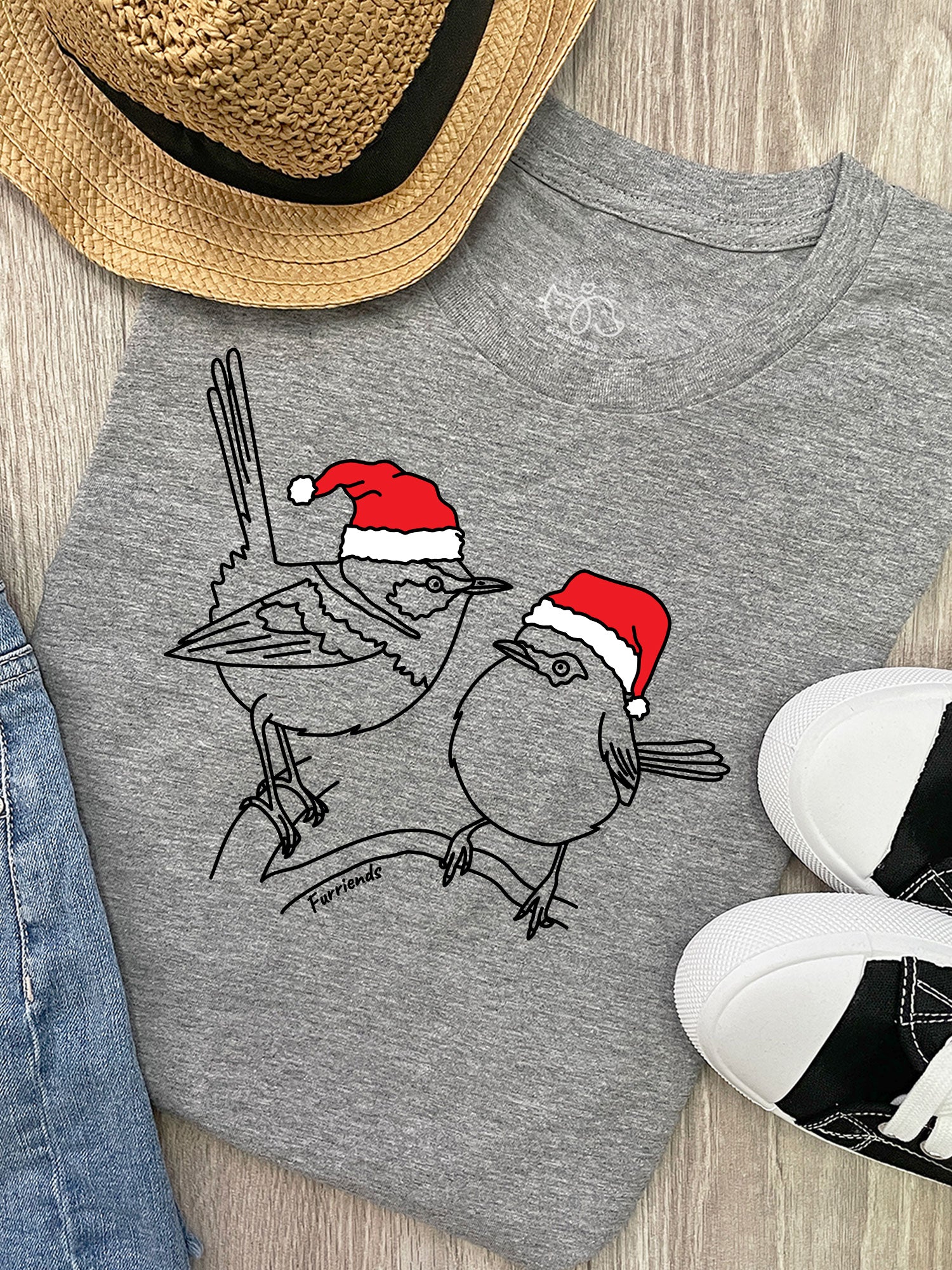 Superb Fairy Wren Christmas Edition Ava Women's Regular Fit Tee
