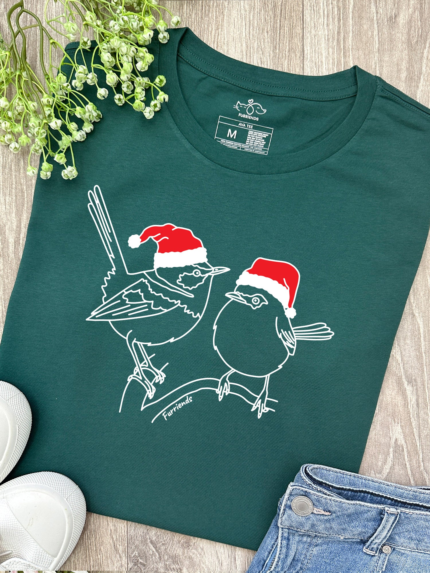 Superb Fairy Wren Christmas Edition Ava Women's Regular Fit Tee
