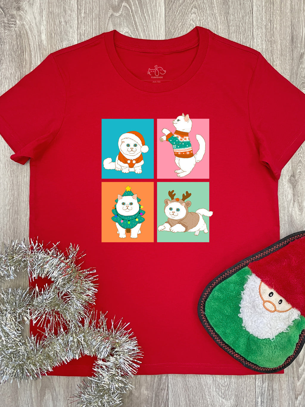 Purrmas Ava Women's Regular Fit Tee