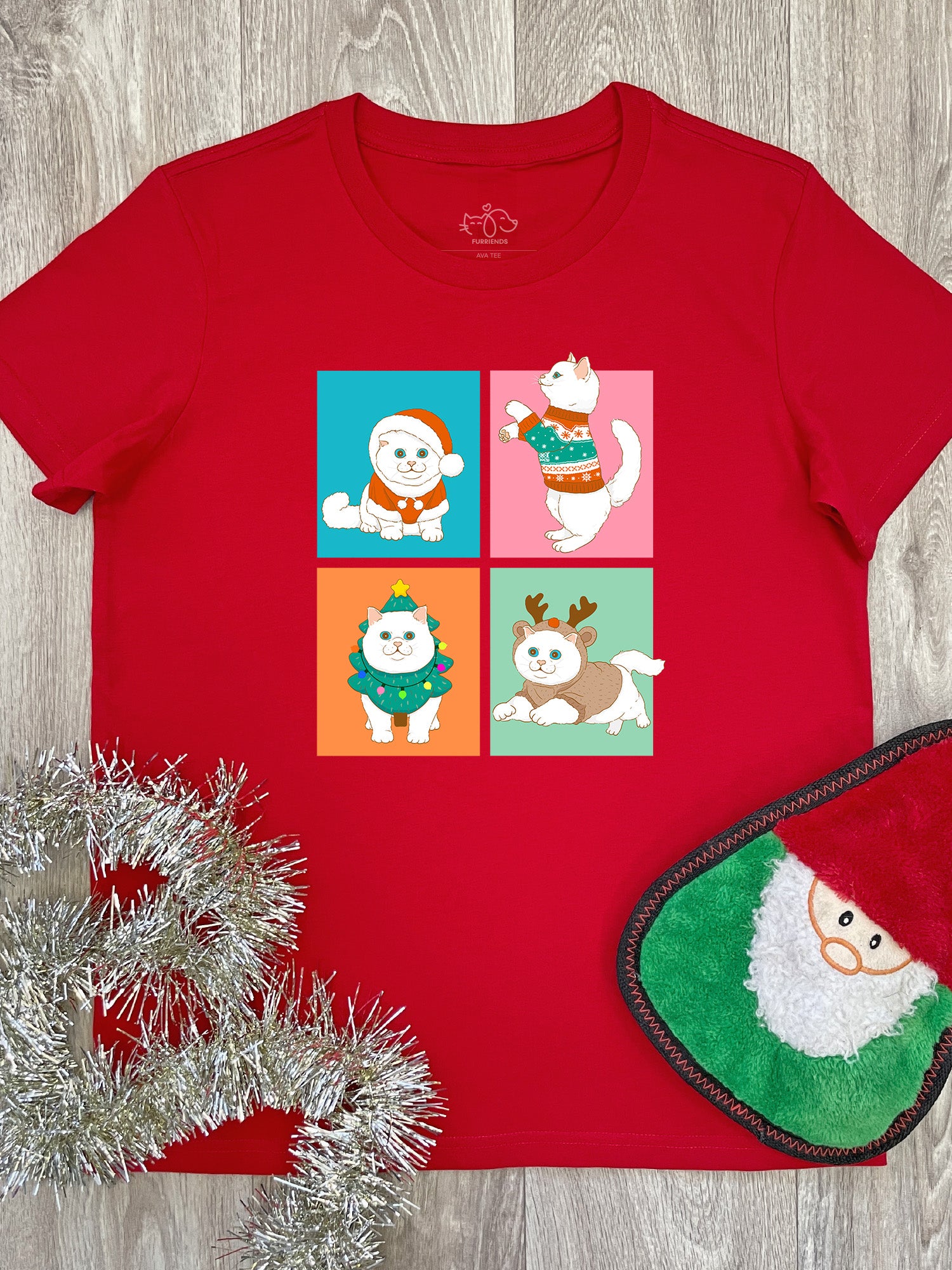 Purrmas Ava Women's Regular Fit Tee