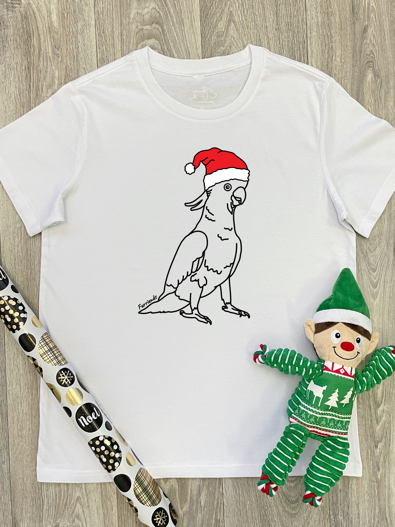 Sulphur-Crested Cockatoo Christmas Edition Ava Women's Regular Fit Tee
