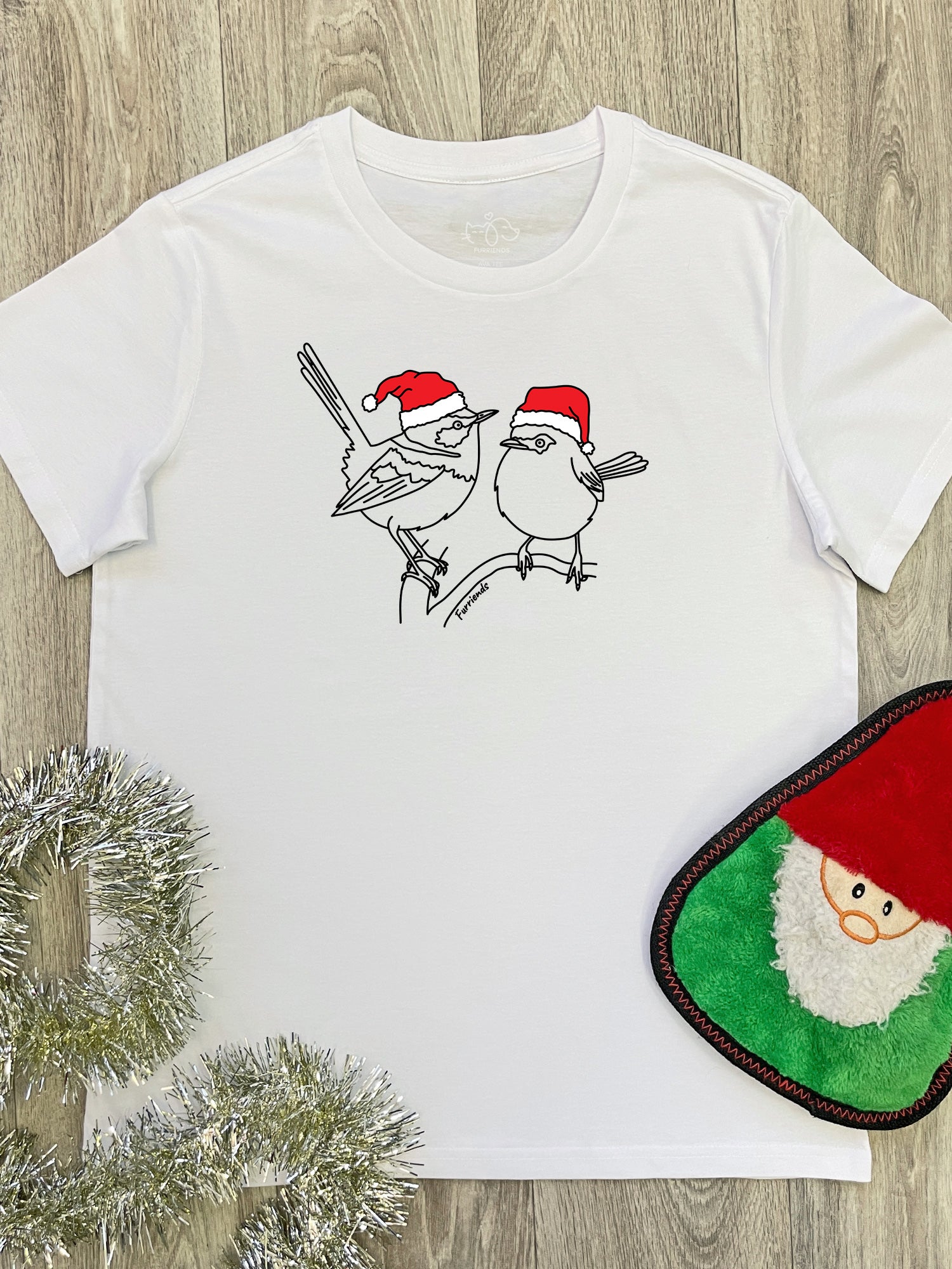 Superb Fairy Wren Christmas Edition Ava Women's Regular Fit Tee
