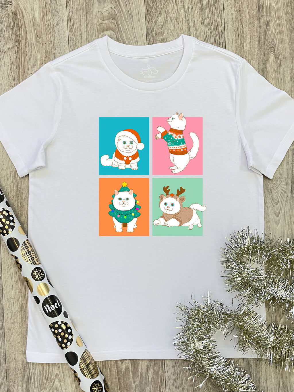 Purrmas Ava Women's Regular Fit Tee