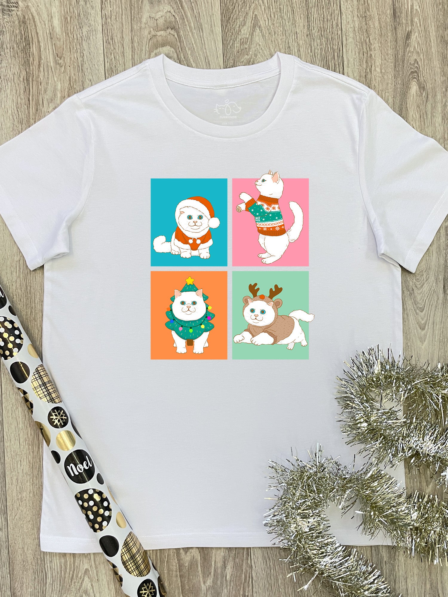 Purrmas Ava Women's Regular Fit Tee