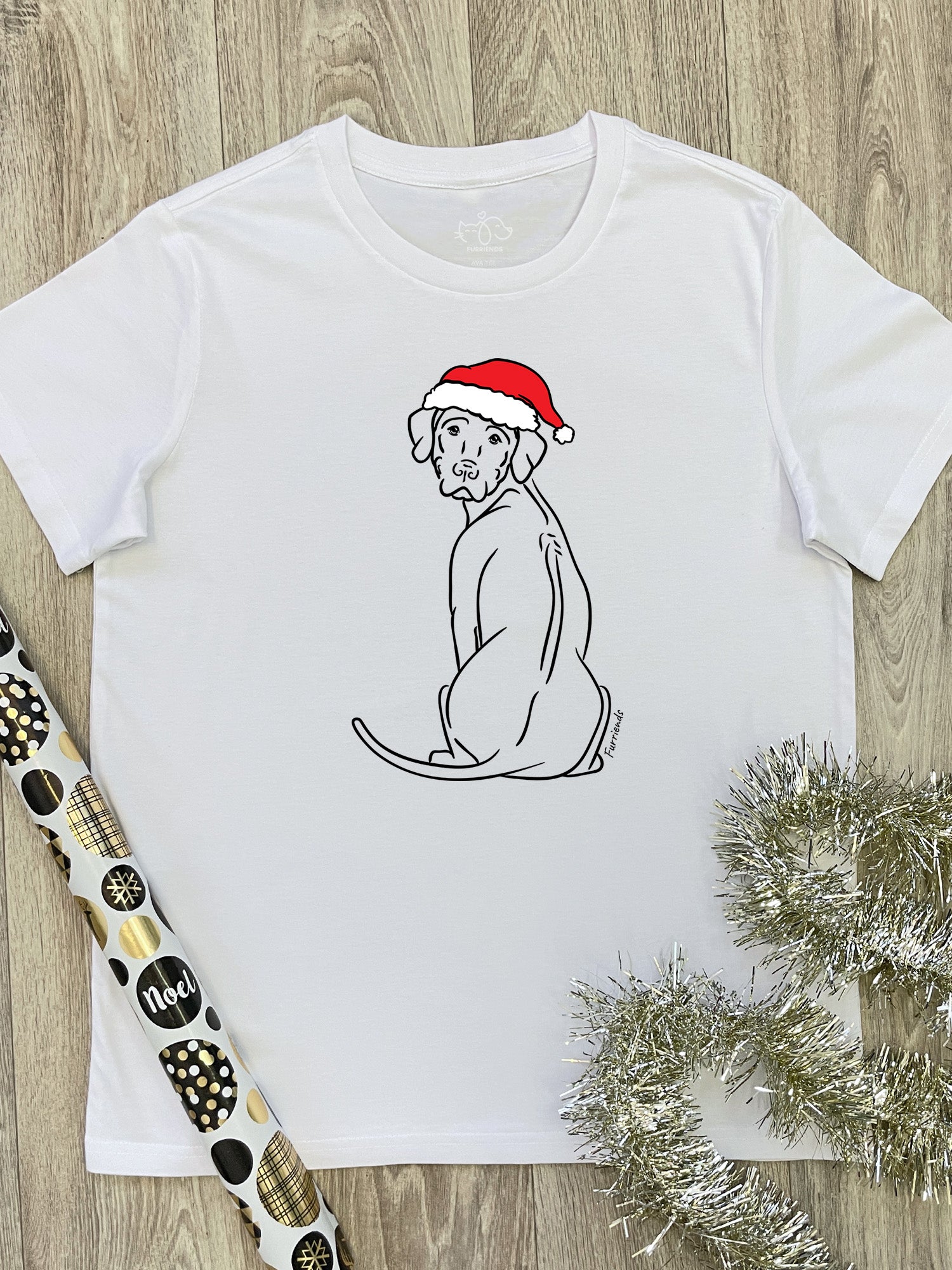 Rhodesian Ridgeback Christmas Edition Ava Women's Regular Fit Tee