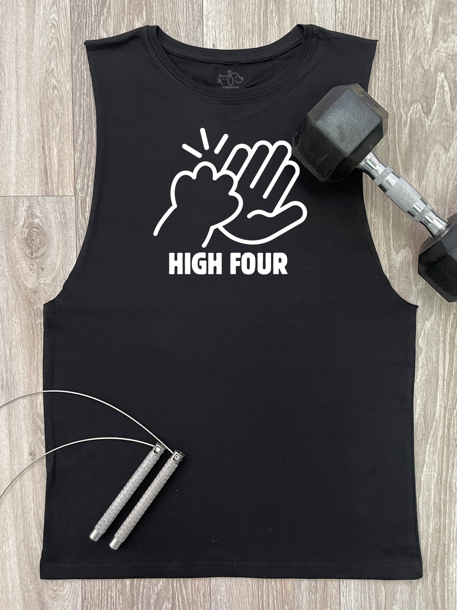 High Four Axel Drop Armhole Muscle Tank