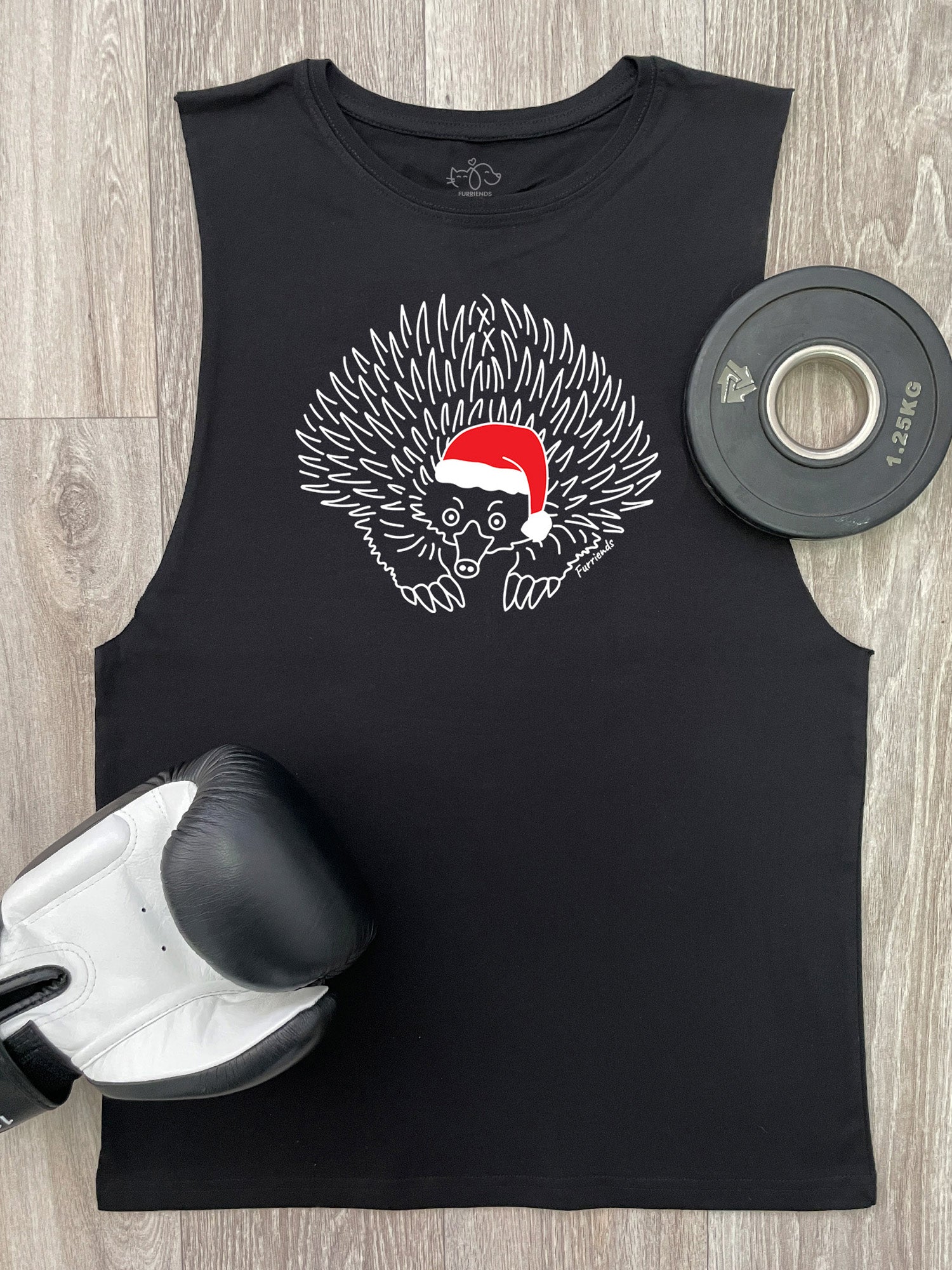 Echidna Christmas Edition Axel Drop Armhole Muscle Tank