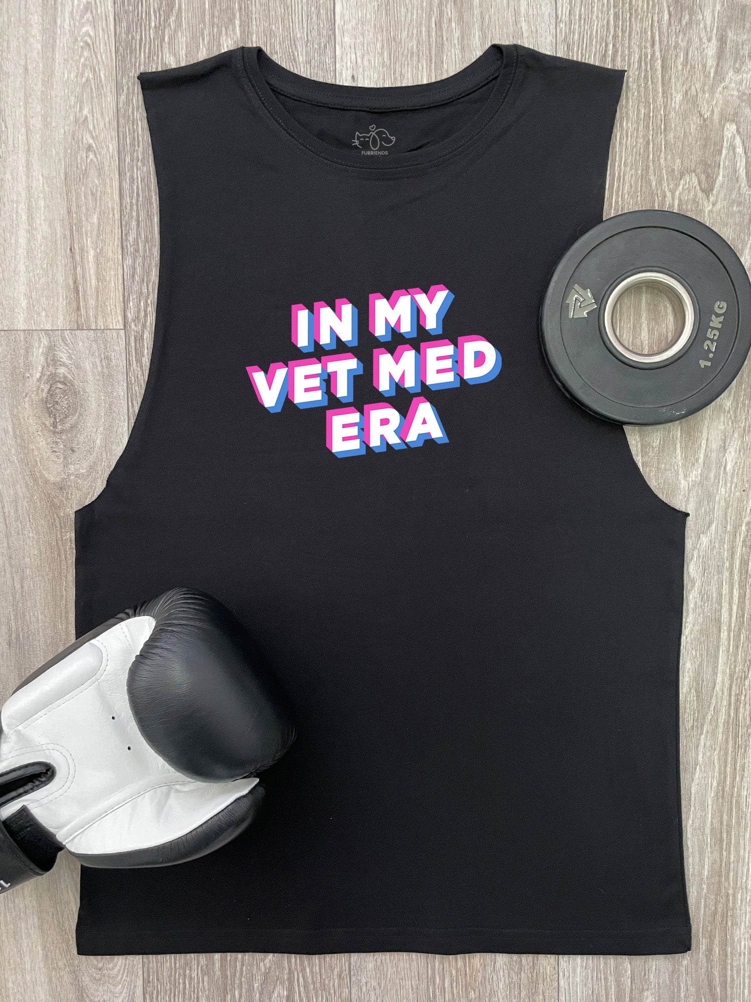 In My Vet Med Era Axel Drop Armhole Muscle Tank