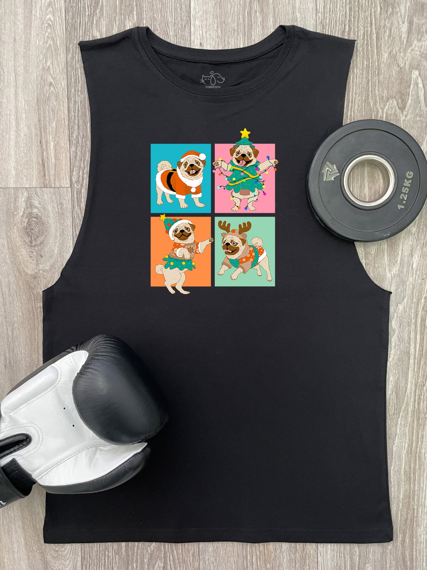 Pugmas Axel Drop Armhole Muscle Tank