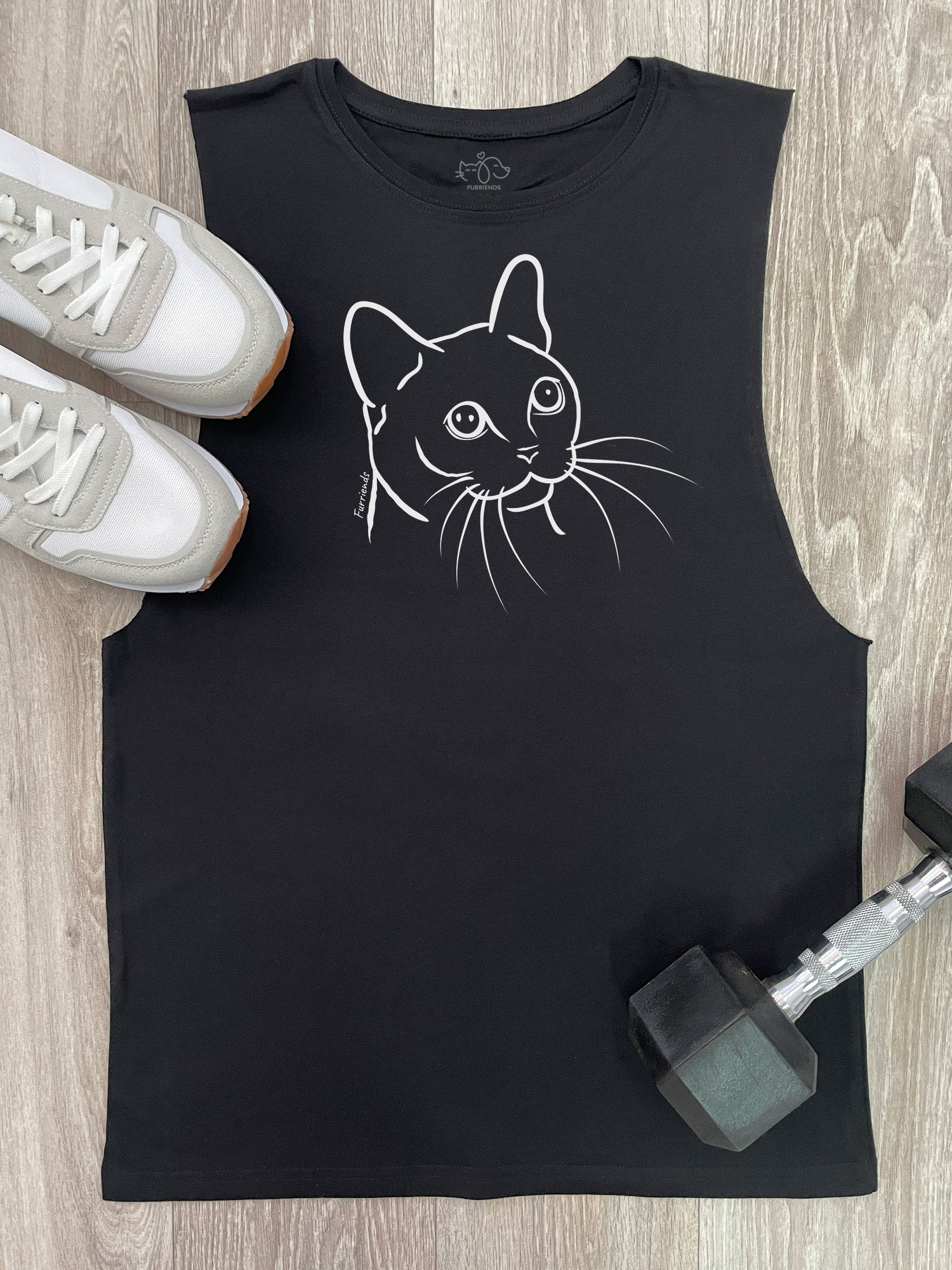 Burmese Axel Drop Armhole Muscle Tank