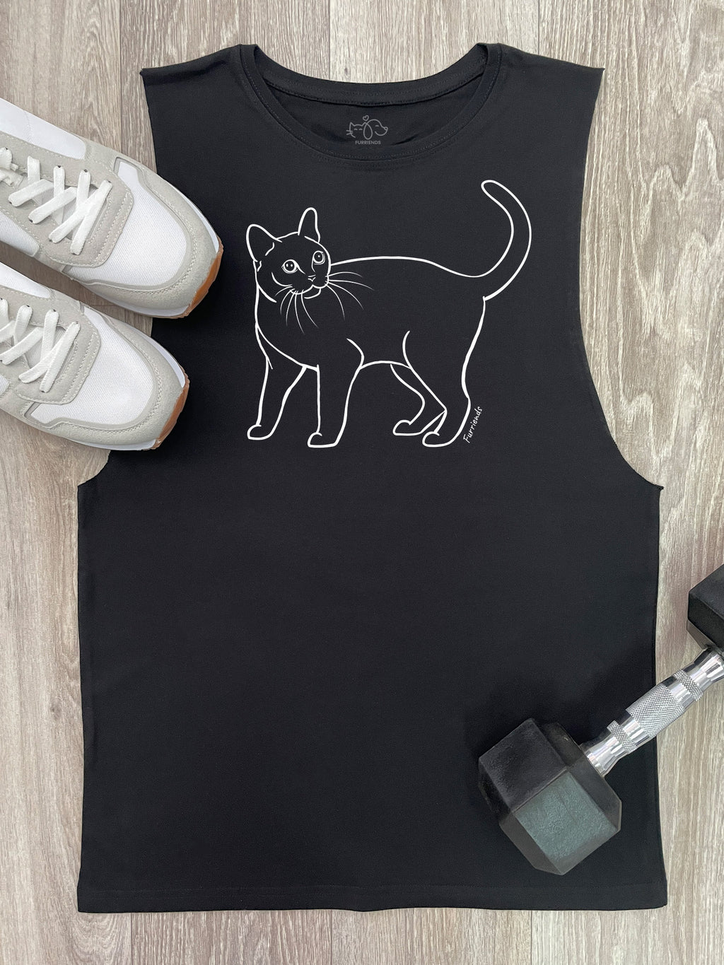 Burmese Axel Drop Armhole Muscle Tank