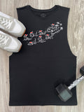 Dachshund Through The Snow Axel Drop Armhole Muscle Tank