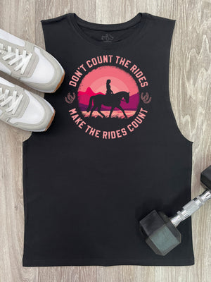 Don't Count The Rides Axel Drop Armhole Muscle Tank