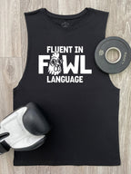 Fluent In Fowl Language Axel Drop Armhole Muscle Tank