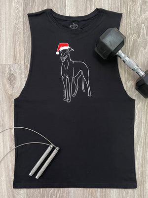 Greyhound Christmas Edition Axel Drop Armhole Muscle Tank