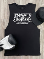I'm A Vet Nurse Axel Drop Armhole Muscle Tank