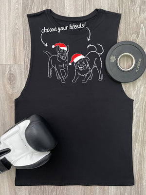 Christmas Edition Dual Breed Customisable Axel Drop Armhole Muscle Tank