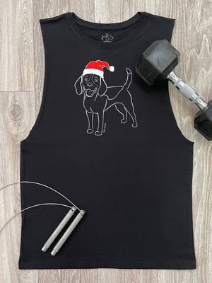 Beagle Christmas Edition Axel Drop Armhole Muscle Tank