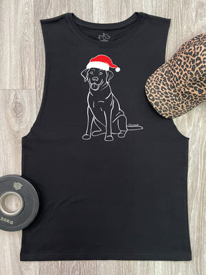 Labrador Christmas Edition Axel Drop Armhole Muscle Tank