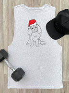 Cavalier King Charles Spaniel Christmas Edition Axel Drop Armhole Muscle Tank