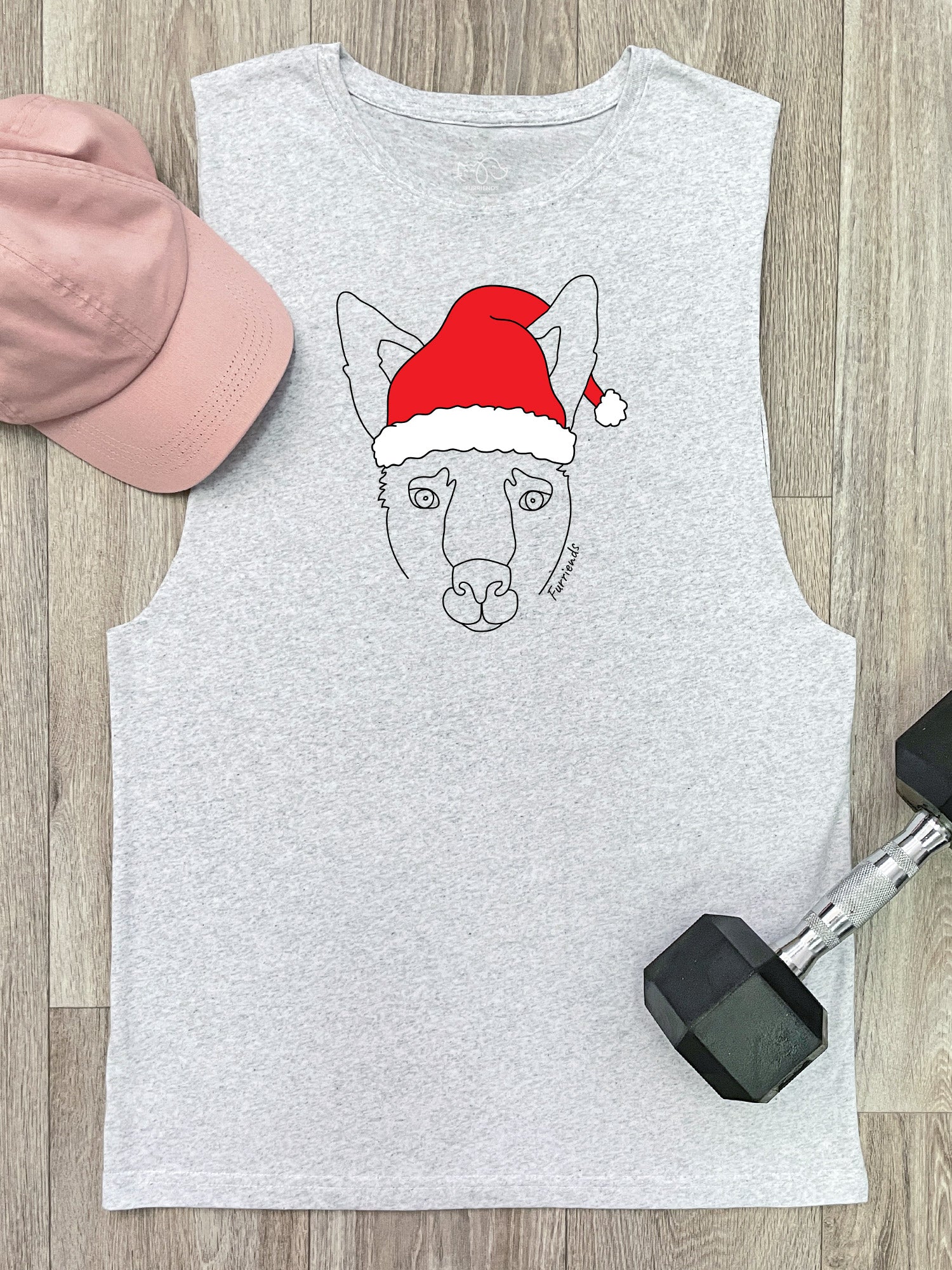 Kangaroo Christmas Edition Axel Drop Armhole Muscle Tank