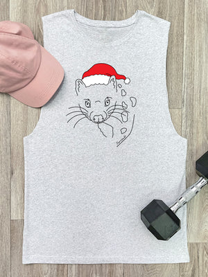 Spotted-Tailed Quoll Christmas Edition Axel Drop Armhole Muscle Tank