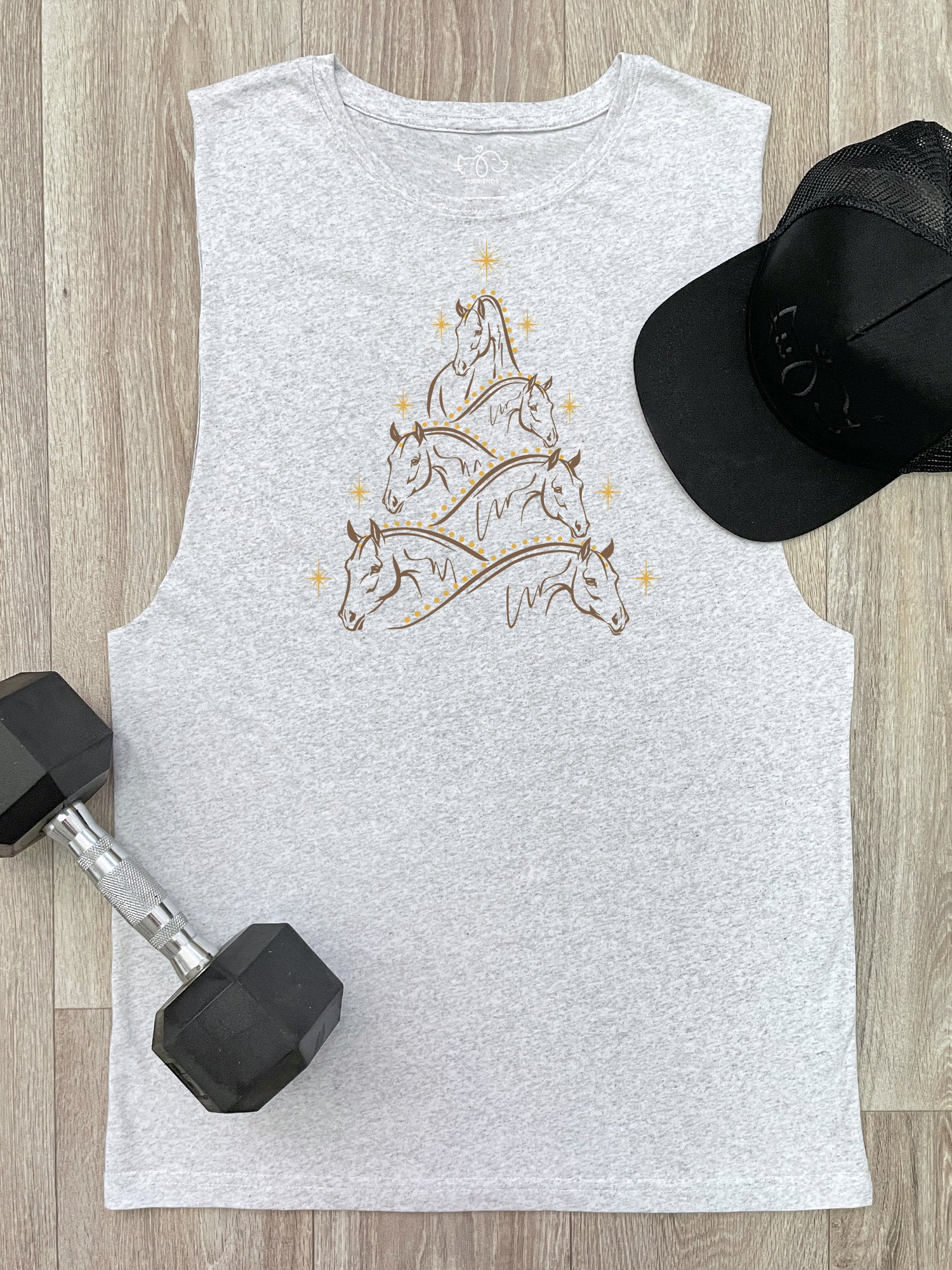 Horsemas Tree Axel Drop Armhole Muscle Tank
