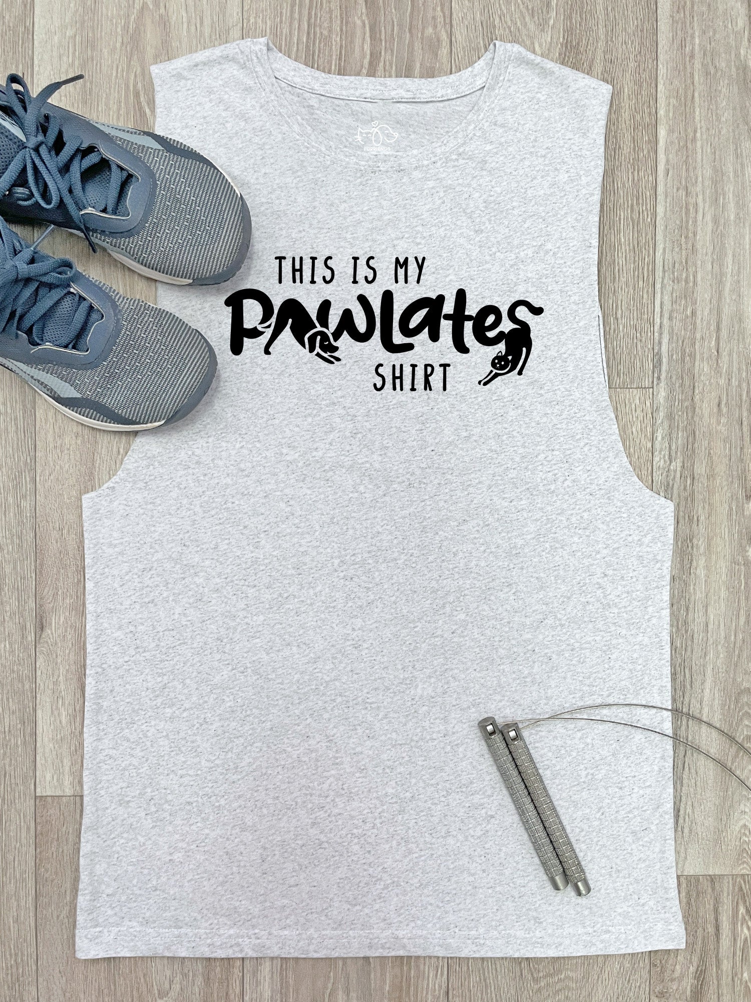 This Is My Pawlates Shirt Axel Drop Armhole Muscle Tank