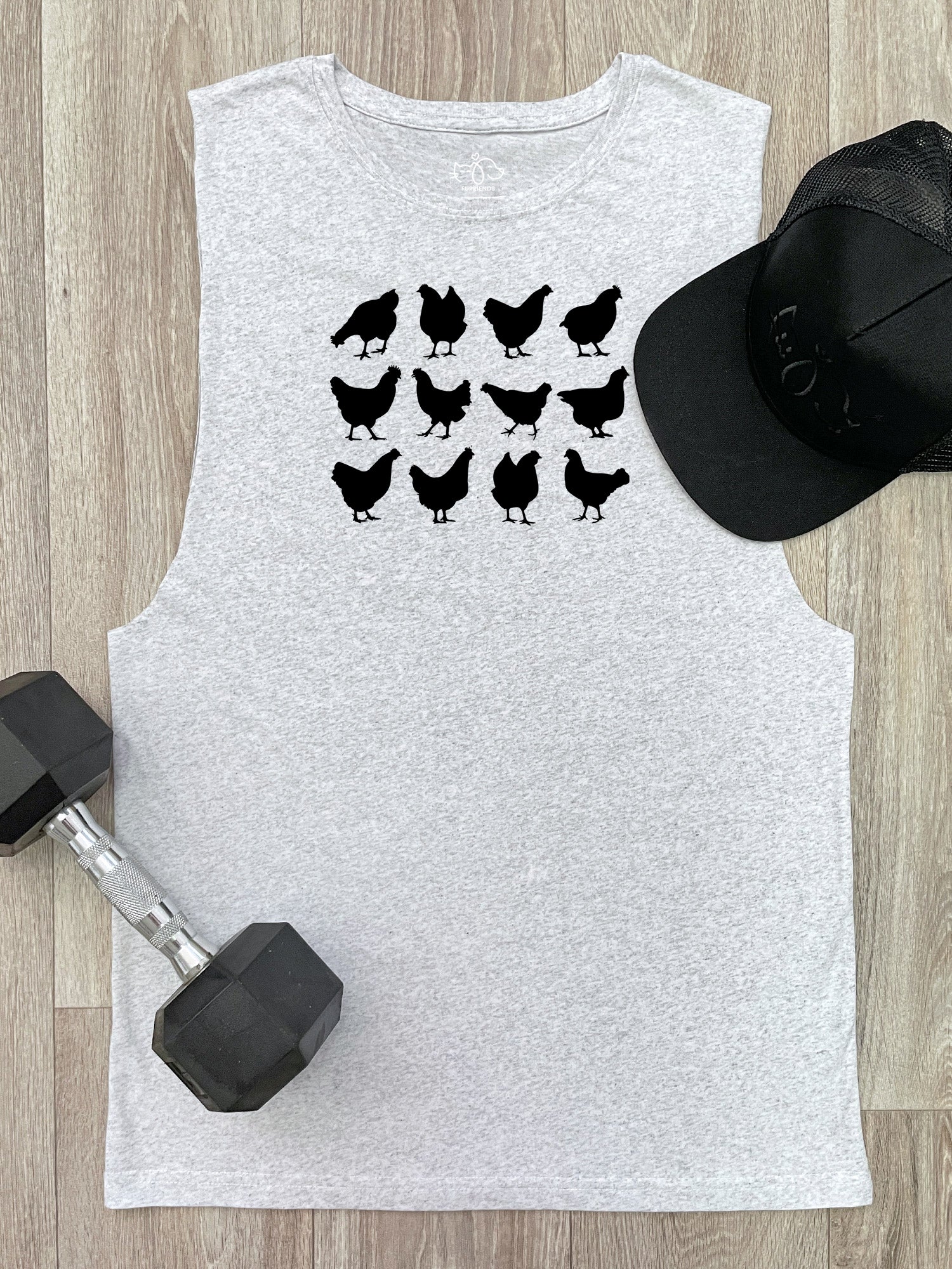 The Flock Axel Drop Armhole Muscle Tank