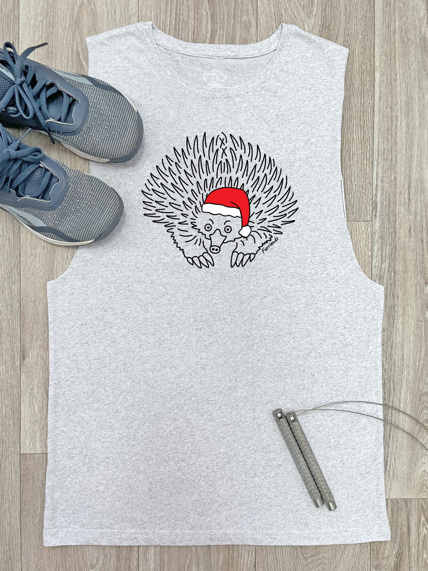 Echidna Christmas Edition Axel Drop Armhole Muscle Tank