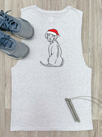 Rhodesian Ridgeback Christmas Edition Axel Drop Armhole Muscle Tank