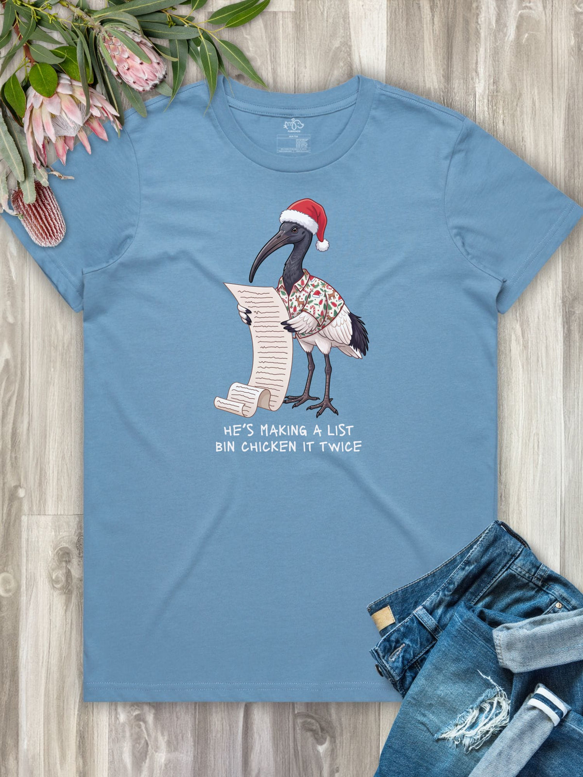 Bin Chicken It Twice Ava Women's Regular Fit Tee
