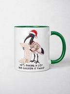 Bin Chicken It Twice Ceramic Mug